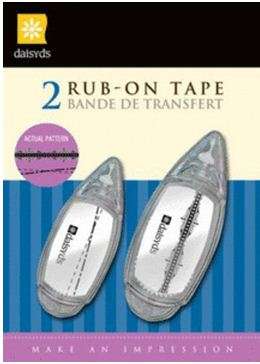 DAISY D'S  RUB ON TAPE - VICTORIAN & DOUBLE STITCH ***SPRING SPECIAL***