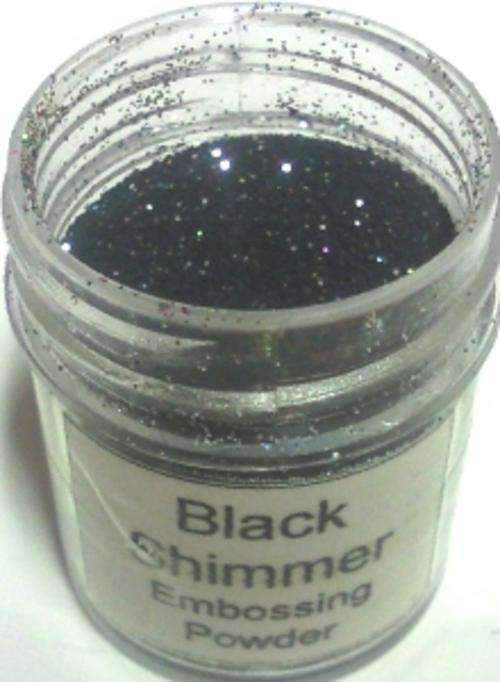 EMBOSS POWDER - BLACK SHIMMER