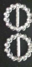 2cm ROUND RIBBON BUCKLE - Ideal for Wedding Invitions