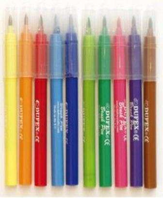 DUFEX BRUSH MARKER 10x pens  **** SPECIAL ****