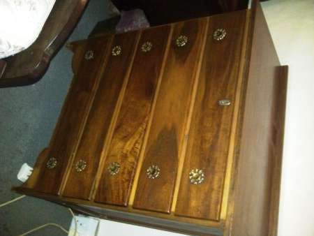 Old chest of drawers.