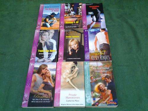 9x Silhouette Books.One Price For All