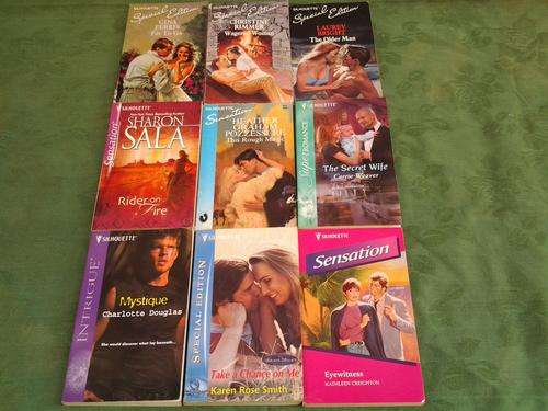 9x Silhouette Books.One Price For All.