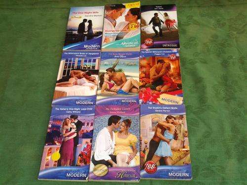 9x Mills & Boon Books.One Price For All.