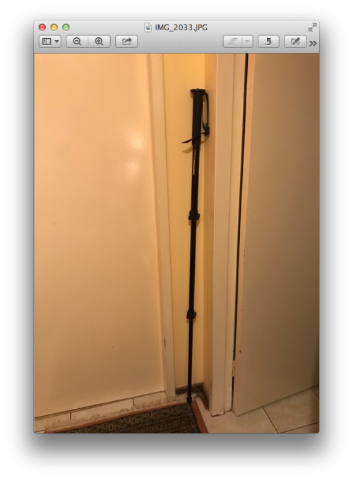 Manfrotto Monopod, Manfrotto Padded Bag
