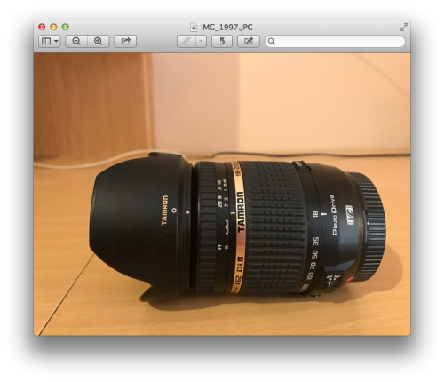 Tamron 18-270mm F/3.5-6.3 Lens for Canon - Hardly Used!