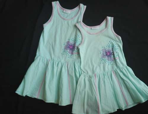 Naartjie Girls Summery Painted Dress in Excellent Condition: 3yrs / 5yrs / 8yrs-Disney FrozenThemed