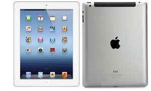 IPAD 4, 16GB, 4G, WiFi, WHITE WITH RETINA DISPLAY
