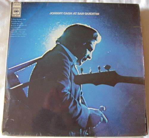 Johnny Cash - At San Quentin LP (Vinyl - Good; Cover - Good)