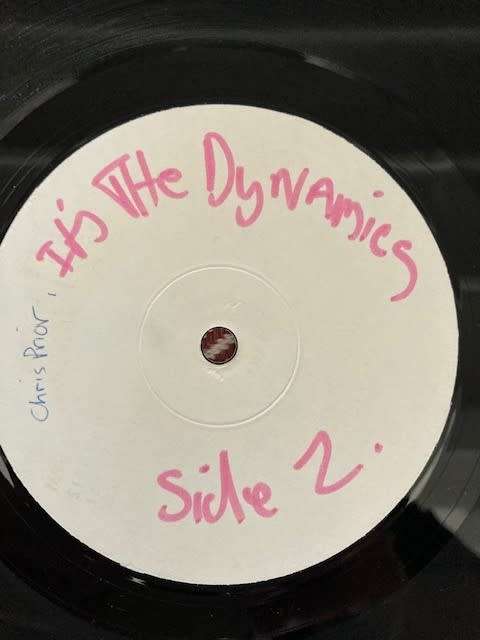Dynamics-Switch it on and wind it up (The Dynamics 1984 debut E.P sent to DJ Chris Prior)