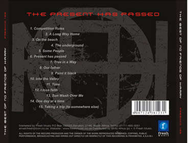 No Friends Of Harry-The Present Has Passed (with bonus tracks, liner notes and pics)