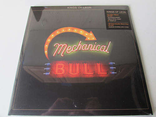 Kings of Leon-Mechanical Bull  (2LP 180 gram sealed/mint with digital download)