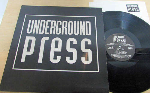 Underground Press-Rage (very rare Durban band`s 5 track EP debut with press kit)