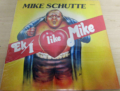 Mike Schutte-Ek/I like Mike (sealed/mint 1986 album from ex-heavyweight boxer)