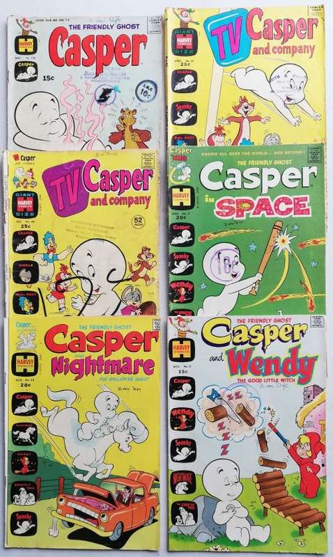 Casper Comics Bundle Lot (6 units)