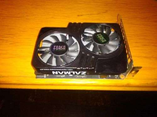 Nvidia GT 740 1GB DDR5 w/ twin zalman radiator fans