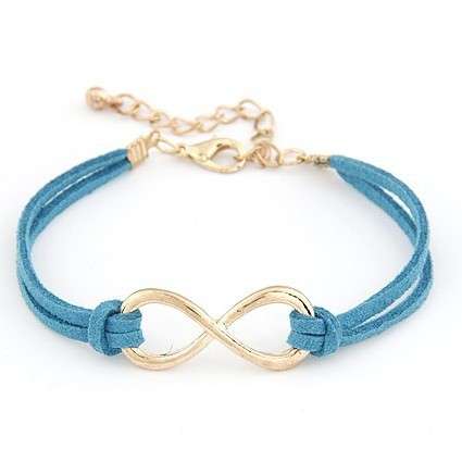 Fashion Infinity Bracelet Cross Jewelry Leather 17cm x 3.1 cm x 1.3cm (147418452)