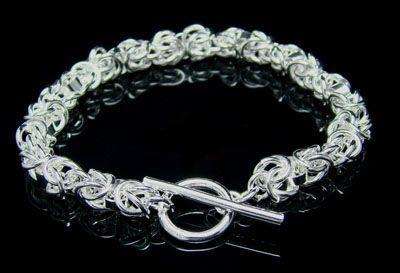 925 sterling silver Charm Bracelet 8''