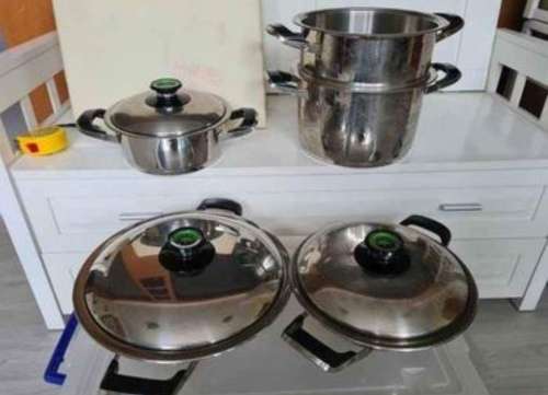5 pc Amc pots