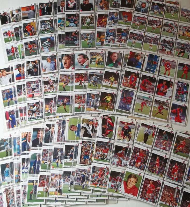 ENGLISH FOOTBALL LEAGUE '92 Season - Complete Set 422 cards, Panini Official Players Collection