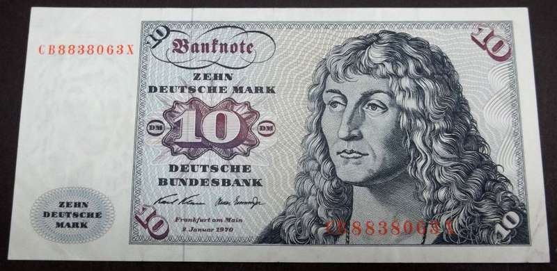 Germany(Federal Rep) 10 Marks 1970 in Excellent condition