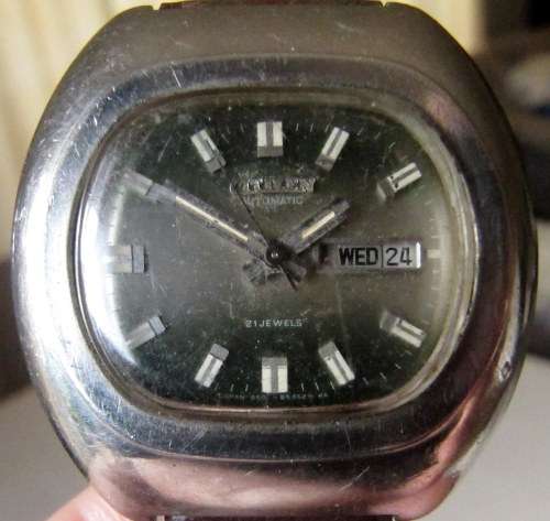 CITIZEN Day/Date Automatic 21 Jewels men's watch
