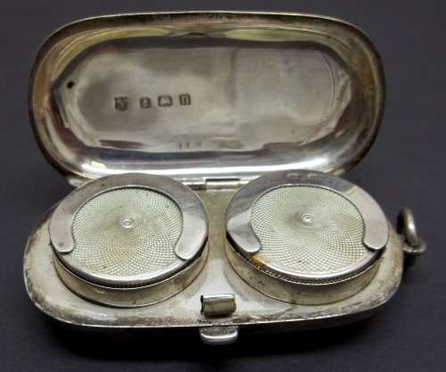 1912 Sterling Silver Sovereign holder produced by W. Neale & Son Ltd