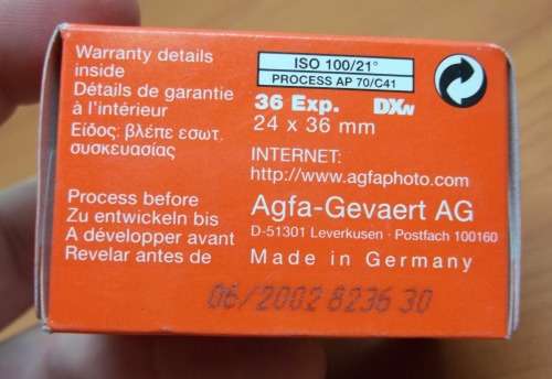 AGFA - HDC plus 100 - 36 pack - more than one available