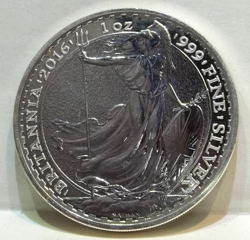 1oz 999 Fine Silver BRITANNIA 2016 coin - more than one available