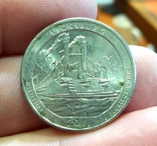 2011 US 'America the Beautiful' Quarter - Vicksburg