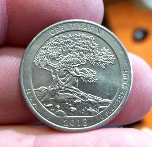 2013 US 'America the Beautiful' Quarter - Great Basin