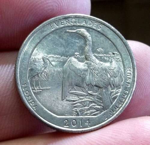 2014 US 'America the Beautiful' Quarter - Everglades