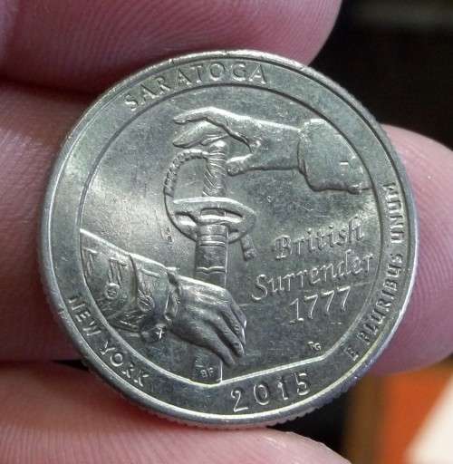 2015 US 'America the Beautiful' Quarter - Saratoga