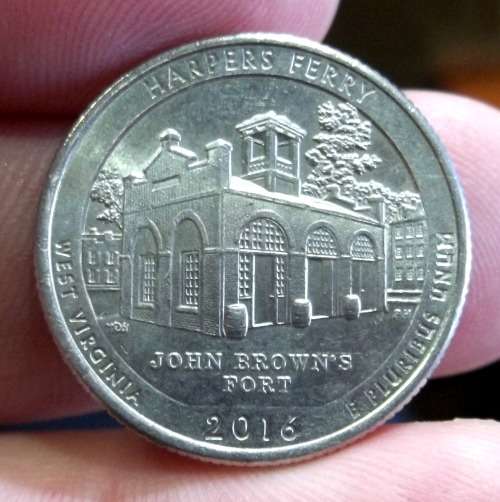 2016 US 'America the Beautiful' Quarter - Harpers Ferry