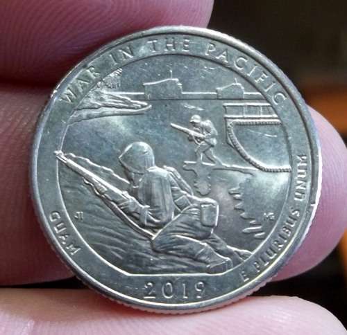 2019 US 'America the Beautiful' Quarter - War in the Pacific
