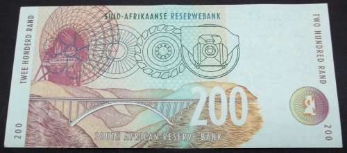 SA 200 Rand 1999 - Mboweni 1st Issue - in aUNC condition