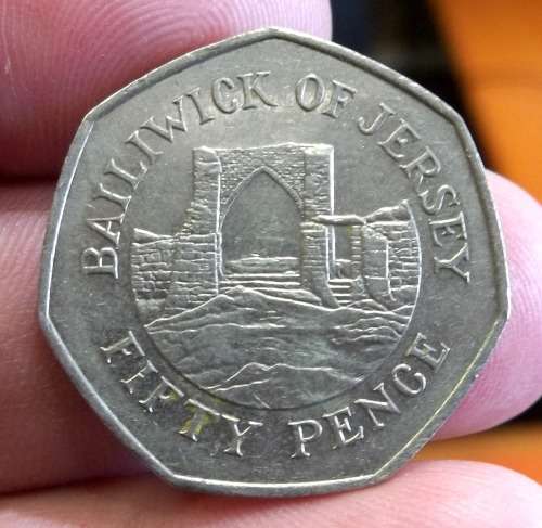 Jersey 50 Pence 1998