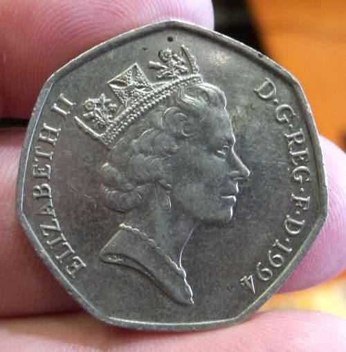 UK 50 Pence 1994 - 50yr anniversary of D-Day