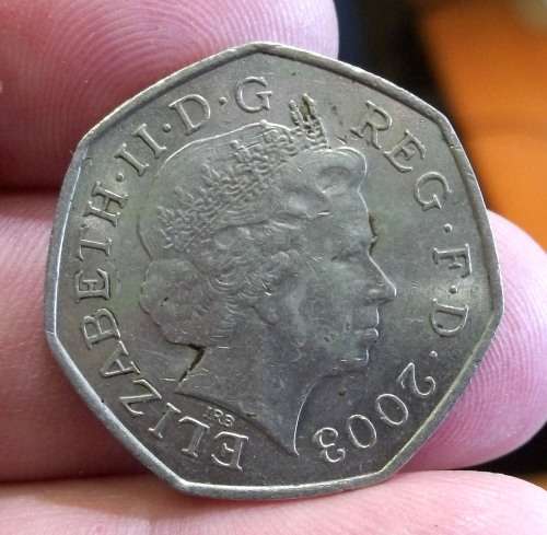UK 50 Pence 2003 - 100yrs since the start of the Suffragettes