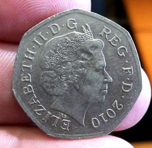 UK 50 Pence 2010 - 100th anniversary of Girlguiding UK