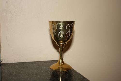Brass cups set of 6