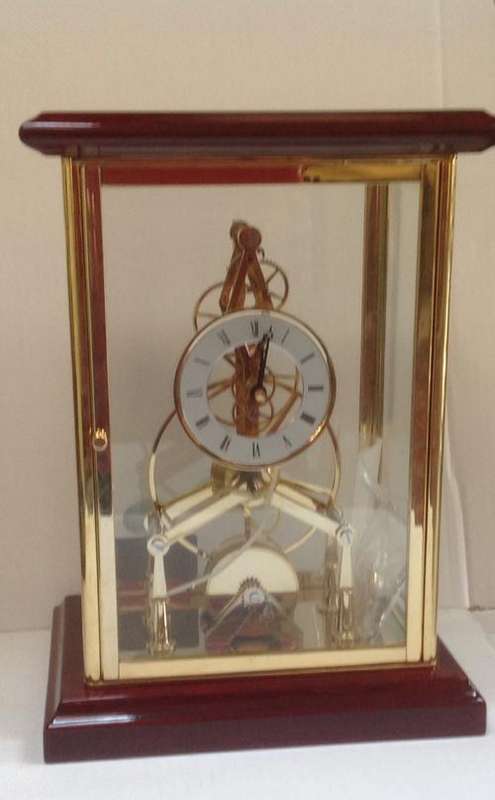 Skeleton Mantel Clock