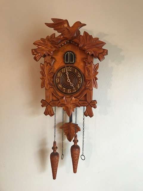 CUCKOO CLOCK CANADIAN LINDEN WOOD