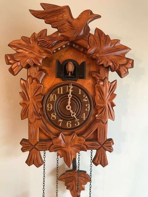 CUCKOO CLOCK CANADIAN LINDEN WOOD