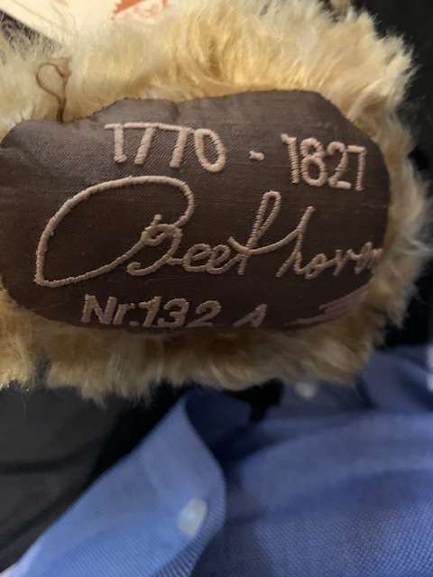 Hermanns Bears 15519 Teddy Bear Beethoven