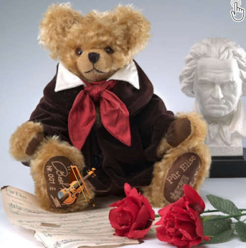 Hermanns Bears 15519 Teddy Bear Beethoven