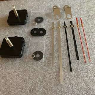 QUARTZ CLOCK MOVEMENT SET