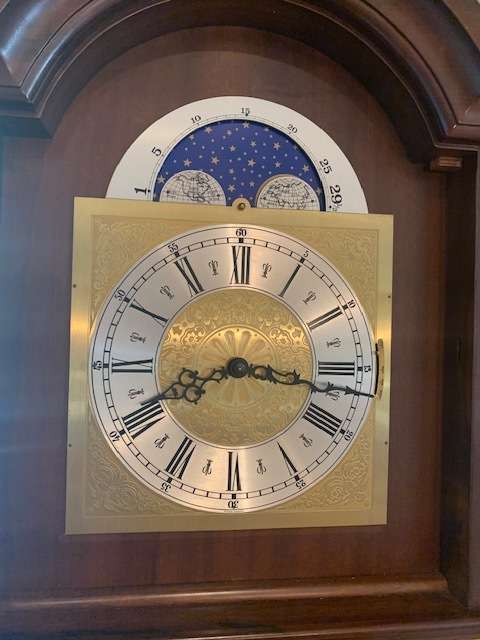 IMBUIA SOLID WOOD GRANDFATHER CLOCKS - URGOS