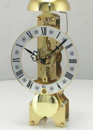 HERMLE 791-081 16.5CM MECHANICAL SKELETON CLOCK MOVEMENT