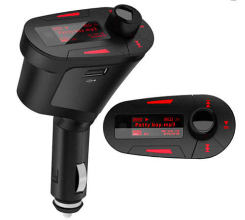 Car Kit MP3 Player Wireless FM Transmitter Modulator USB SD MMC LCD with Remote control
